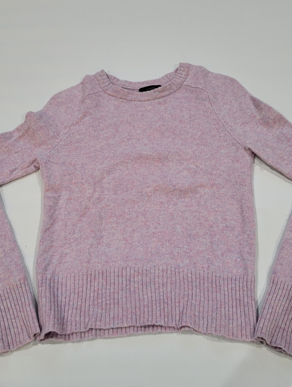 Lilac pink wool sweater